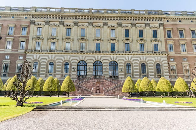 Stockholmer Schloss aussen