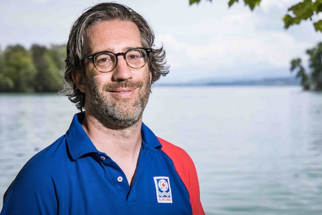 Reto Abächerli von der SLRG