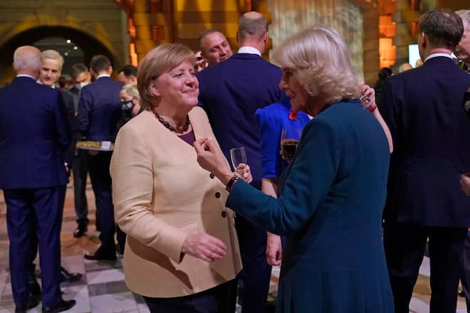 Angela Merkel Herzogin Camilla