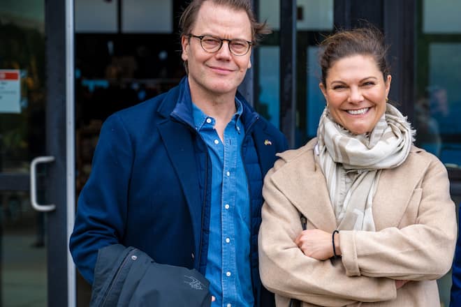 Kronprinzessin Victoria und Prinz Daniel beim Besuch der gemeinnützigen Organisation «The Marine Mammal Center».