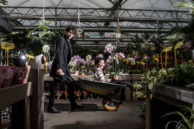 Noah Veraguth mit Freundin Sayori Wada