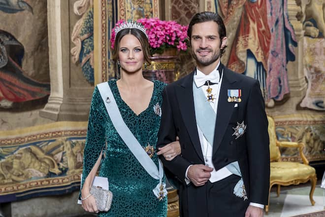 Prinz Carl Philip und Prinzessin Sofia von Schweden