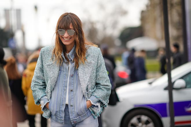 Französische Fashion Ikone Caroline de Maigret