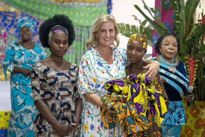 Gräfin Sophie von Wessex im Kongo