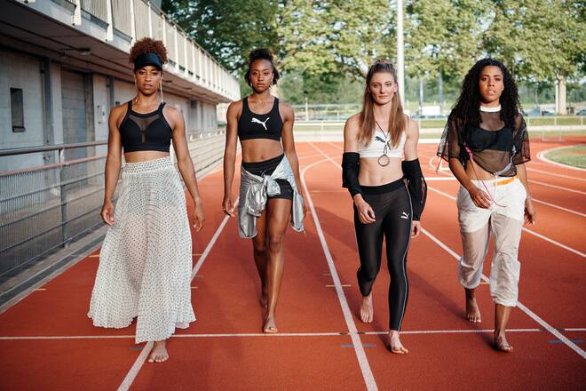 Portrait of Kora Salomé, Atcho Sarah, del Ponte Ajla & Kambundji Mujinga