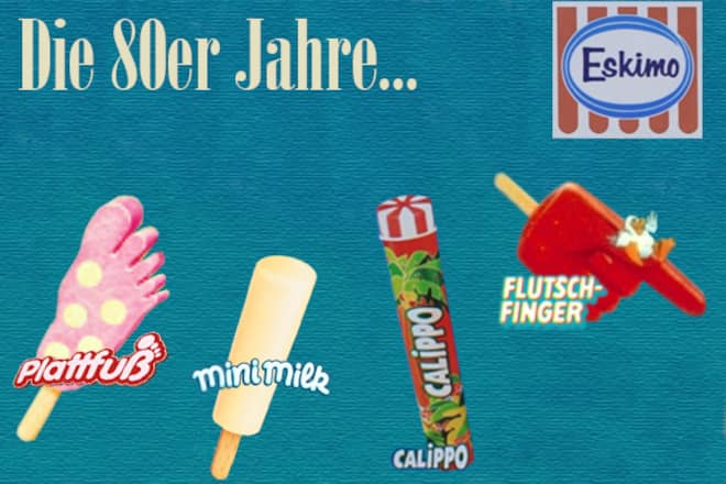 Kindheitserinnerungen Süssigkeiten Glace