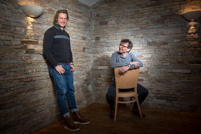 Marco Odermatt, Vater, 2021