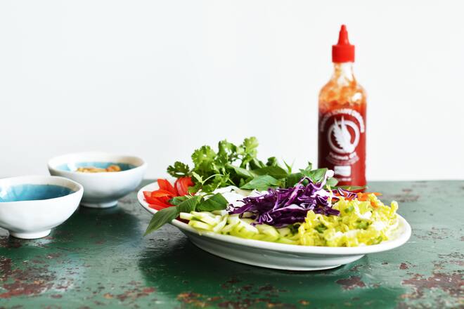 fork and flower X SI Style Rezept: Summer Roll Salat