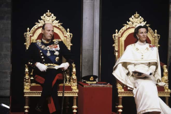 Sonja und Harald von Norwegen