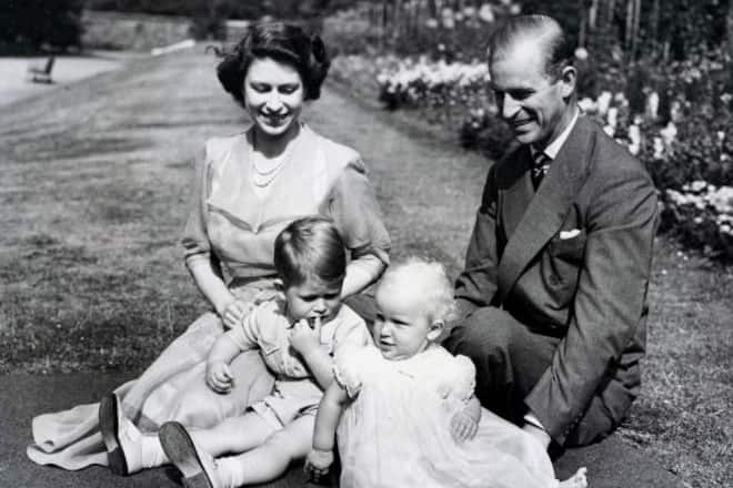 Prinz Charles Prinzessin Anne Clarence House