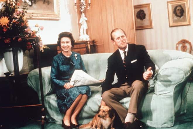 Queen Elizabeth und ihre Hunde