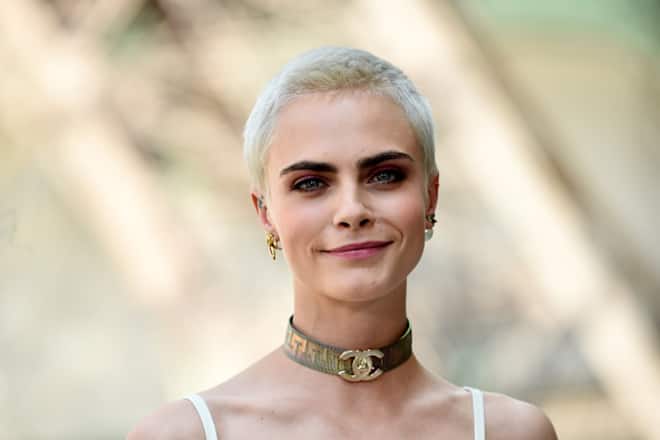 PARIS, FRANCE - JULY 04: Cara Delevingne attends the Chanel Haute Couture Fall/Winter 2017-2018 show as part of Haute Couture Paris Fashion Week on July 4, 2017 in Paris, France. (Photo by Pascal Le Segretain/Getty Images)