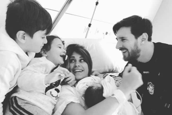 Leonel Messi Frau Kinder Antonella Roccuzzo