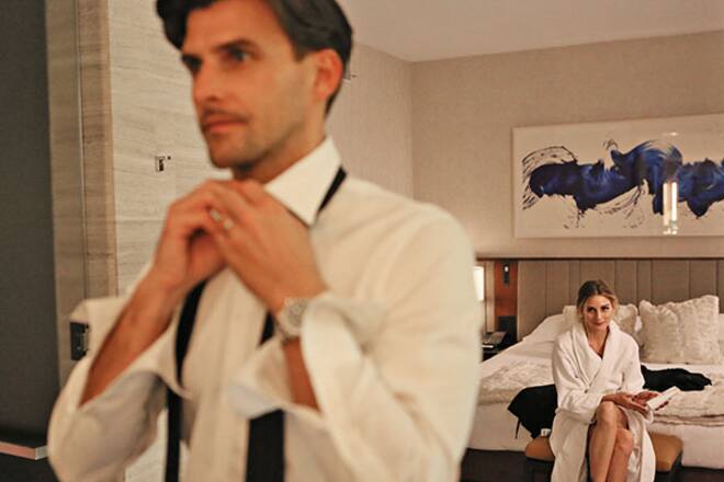 Johannes Huebl Olivia Palermo La Mer