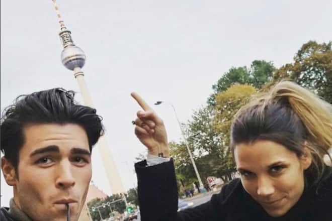 Rafael Beutl mit Freundin Mirjam Mimi Jäger, Baby Instagram