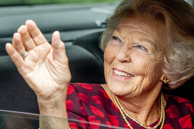 Beatrix der Niederlande an Veteranenveranstaltung