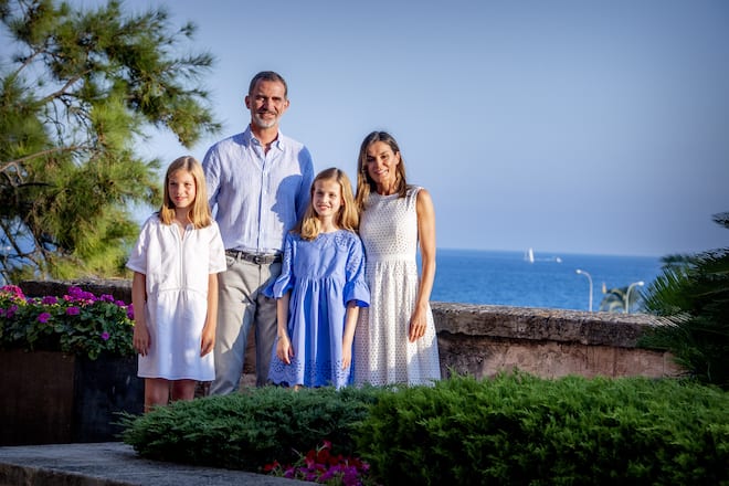 Felipe Letizia Leonor Sofia 2018 Palma Mallorca