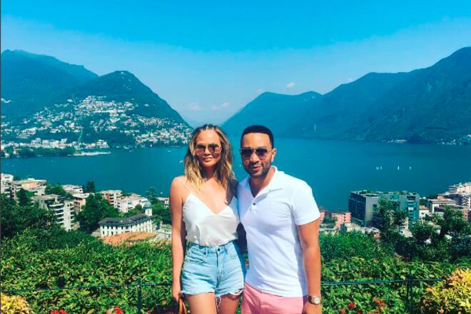 John Legend all of me mit Frau Chrissy Teigen in Lugano