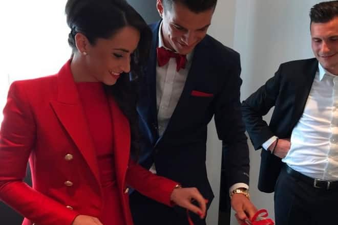 Granit Xhaka Freundin Verlobung Insta Facebook