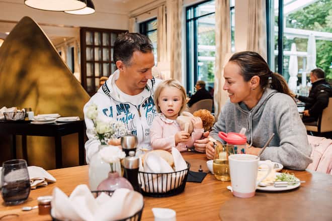 Martina Hingis, Harry, Lia, 2020