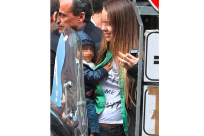 Aurora Ramazotti mit Halbschwester Maria Raffaella in Mailand verpixelt