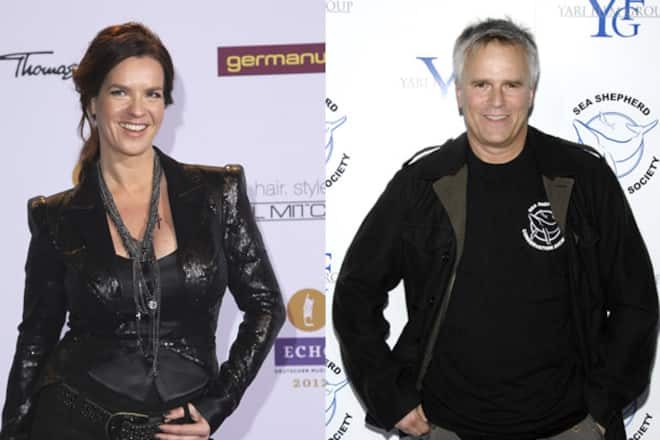 Katharina Witt und Richard Dean Anderson