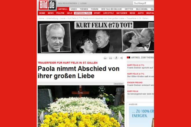 Kurt Felix internationale Medien Bild