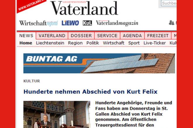 Kurt Felix internationale Medien Vaterland