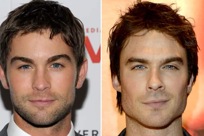Star-Zwillinge Chase Crawford und Ian Somerhalder