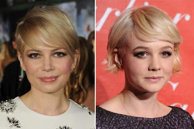 Star-Zwillinge Michelle Williams und Carey Mulligan