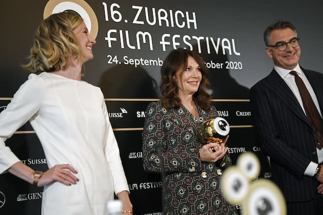 ZFF 2020 Zurich Film Festival Iris Berben erhält Golden Eye Award