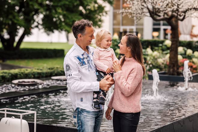 Martina Hingis, Harry, Lia, 2020