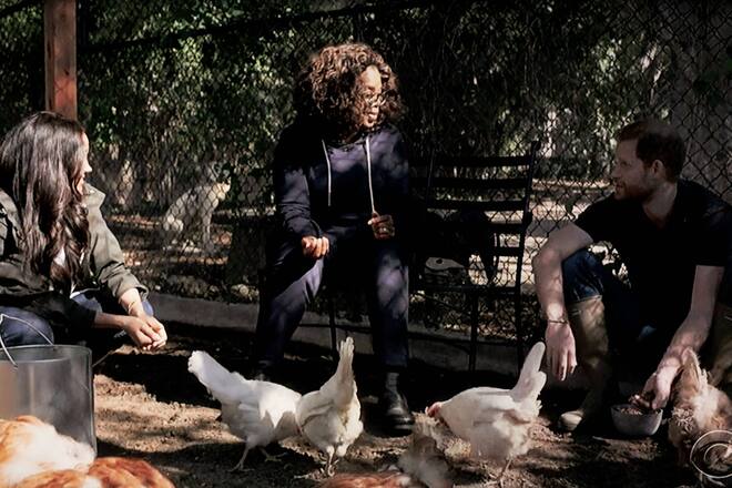 Harry Meghan Oprah Winfrey