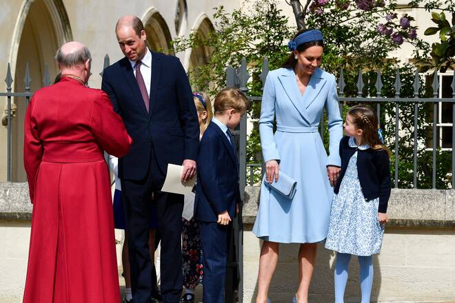 Herzogin Kate und Prinzessin Charlotte im Partnerlook