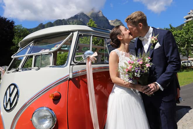 Reto Schmidiger und Annina