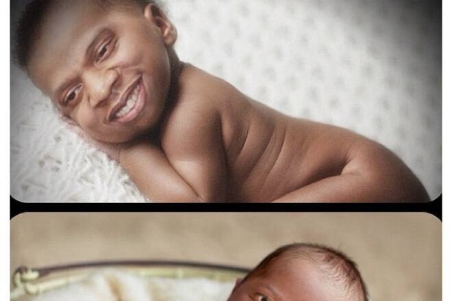 BdT: 13.01.2012 50 Cent Twitter-Bild Blue Ivy Carter Beyoncé und Jay-Z