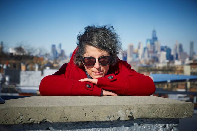 Regisseurin Petra Volpe in Ihrer Wohnung in Brooklyn