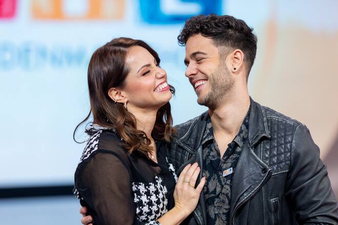 Luca Hänni und Christina Luft