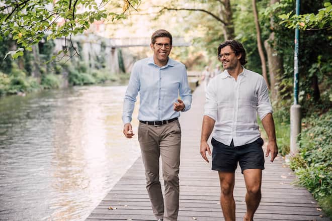 Beni Huggel und Severin Blindenbacher, 2020