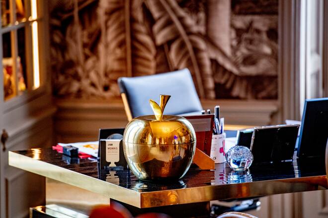 Arbeitszimmer Maxima Schreibtisch Schloss Huis ten Bosch