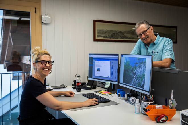 Dorf des Jahres Fieschertal Dorf 2020, Fieschertal, Caroline Senggen, Peter Bähler