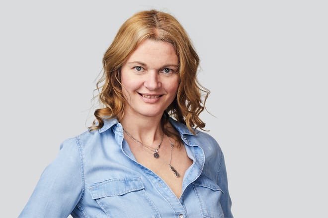 Sandra Casalini, bei sich zu Hause in Thalwil, am 04.12.2018, Foto Lucian Hunziker