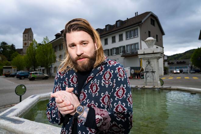 Im September lädt er hier zum grossen Open-Air-Konzert. 4000 Leute sollen hier Platz finden.