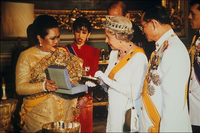 Koenig Bhumibol und Koenigin Sirikit