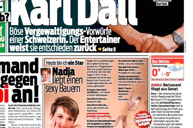 Bauer Ledig Sucht 2016 Kandidatinnen 3+ Sendung verpasst Nadja