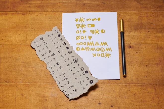 Selbstgemacht Geheimbotschaften