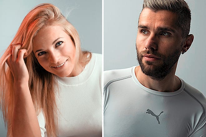 Lara Gut und Valon Behrami