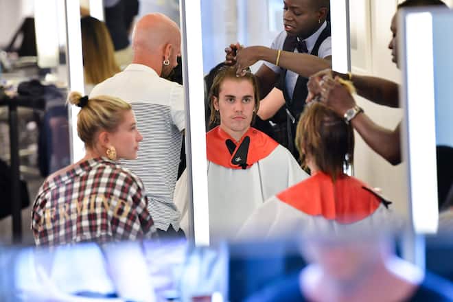 Justin Bieber Hailey Baldwin Kater-Look