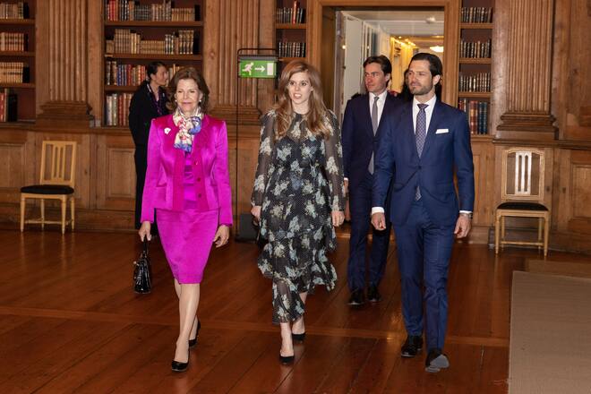 Prinzessin Beatrice, Königin Silvia, Prinz Carl Philip