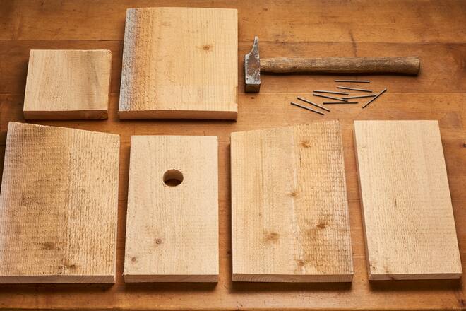 Selbstgemacht Vogelhaus